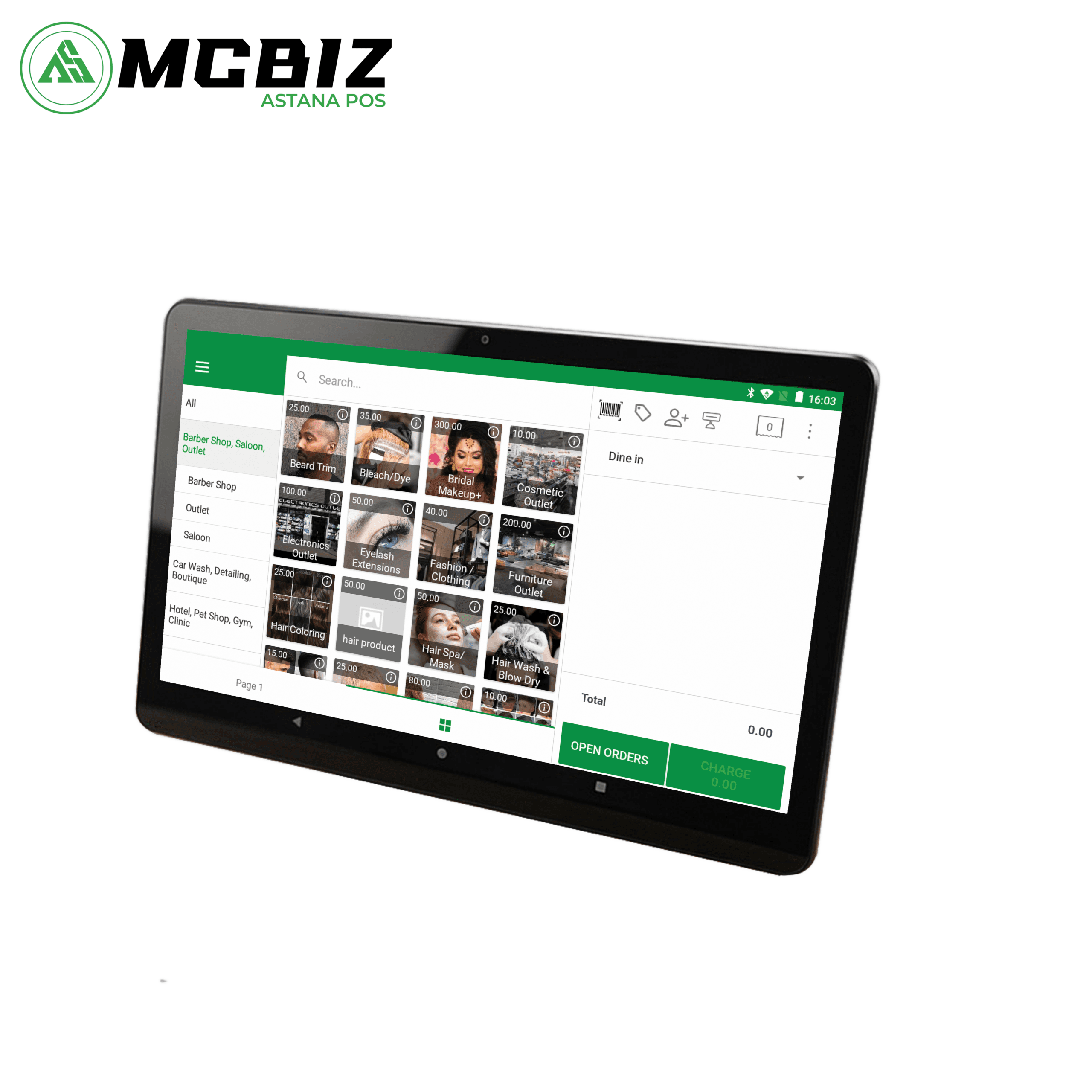 MCBIZ S23 Tablet Android 10' (2+16)
