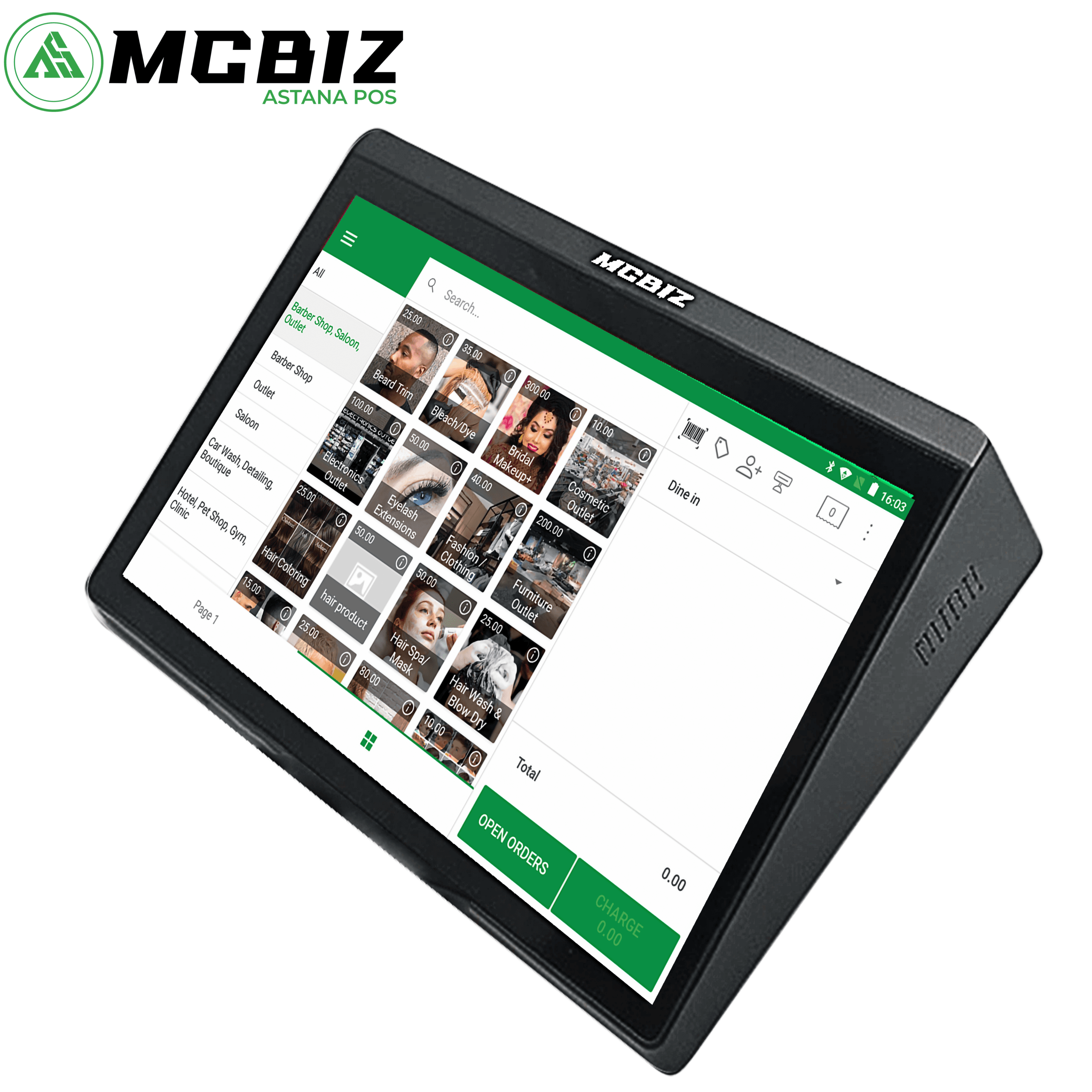 MCBIZ Terminal Android All In 10'