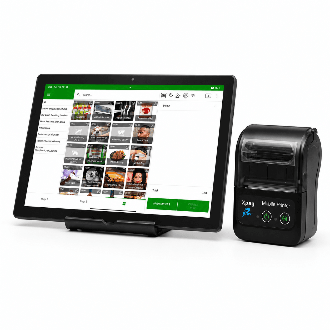 Set MCBIZ Tablet 10" Portable
