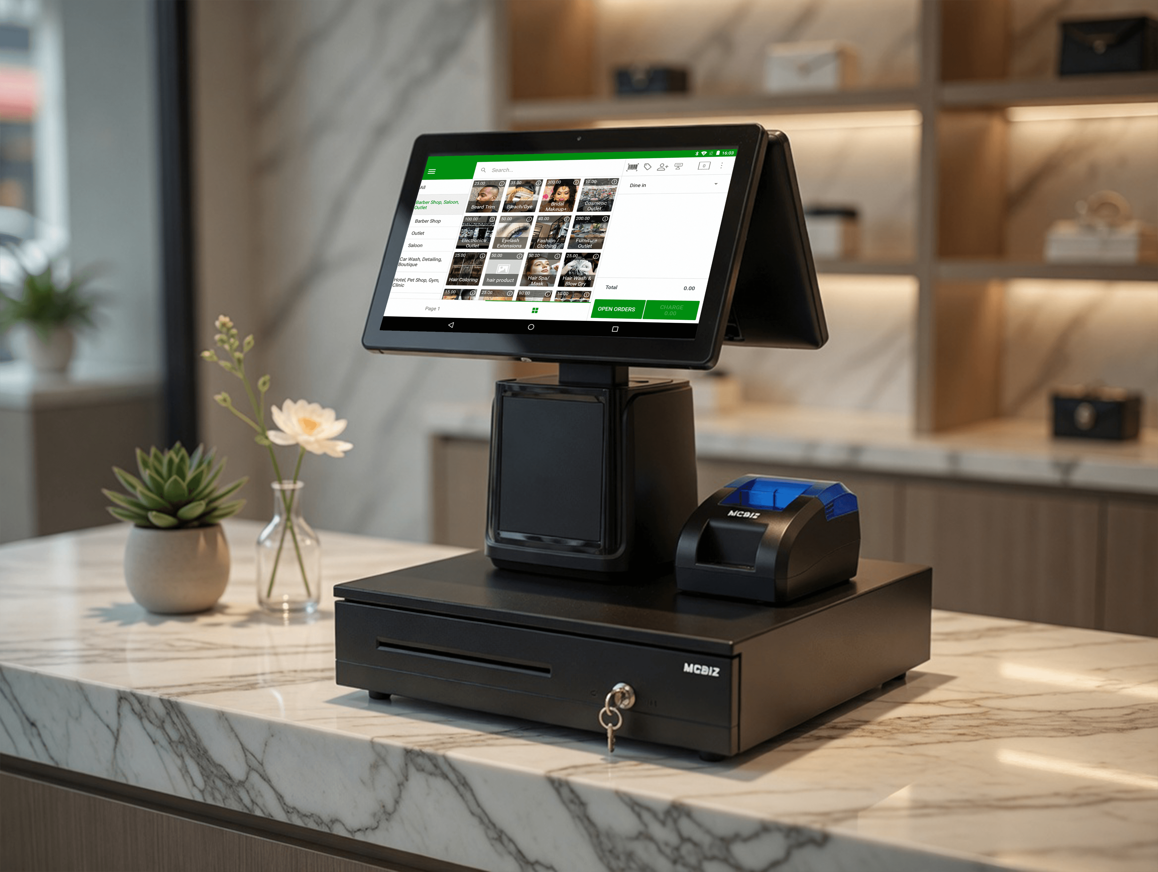MCBIZ Terminal 15+15"
