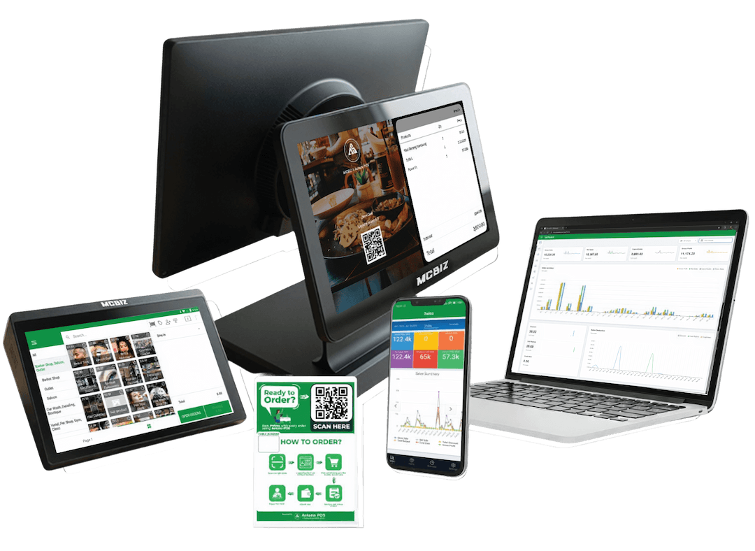 MCBIZ Astana POS terminals and devices